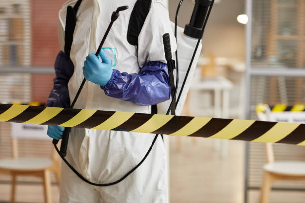 Professional Trauma Scene Cleanup technician working in Sheridan, MI
